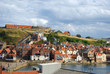 Cliffs in Whitby, England