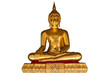 Buddha on the white background