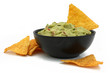 Guacamole et nachos