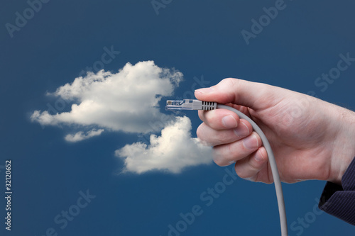 Photo: Cloud computing Cloud computing