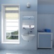 Cuarto de baño azul