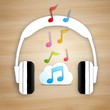 Music on the cloud 5 (wood version)