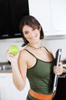Active and healthy woman