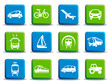 Vector: Transport buttons Transport buttons