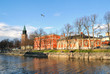 Sunny evening in Turku, Finland Sunny evening in Turku, Finland