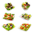 assorti of salads
