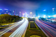 light trails