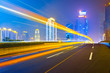 light trails