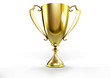 Illustration: golden trophy golden trophy