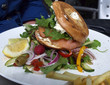 smoked salmon