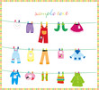 baby clothes on clothes line baby clothes on clothes line