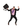 Happy business man