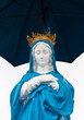 Vierge au Parasol, Piton Saint-Rose, île de la Réunion Vierge au Parasol, Piton Saint-Rose, île de la Réunion