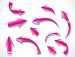 abstract multiple arrow icons set abstract multiple arrow icons set