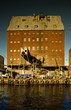 Architektura kołobrzegu ze statku. Port morski. Architektura kołobrzegu ze statku. Port morski.