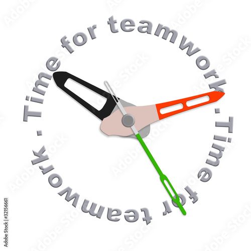 Photo: Time for teamwork Time for teamwork