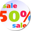 50 % sale