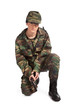 army girl holding gun army girl holding gun