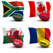 Rugby World Cup - Participating Nations