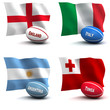 Rugby World Cup - Participating Nations