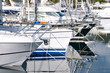 Photo: Docked yachts in dock Docked yachts in dock