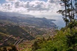 view to bay with funchal on madeira island, portugal