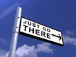Right way 3d Road Sign