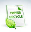Papier recyclé
