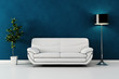 3d render of a modern interior design