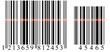 Illustration: Etikett mit Strichcode Etikett mit Strichcode