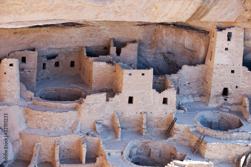 Photo: Cliff Palace ruins in Mesa Verde National park, Colorado Cliff Palace ruins in Mesa Verde National park, Colorado