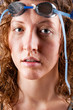 woman swimmer