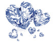 diamond hearts