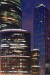 City skyscrapers close up City skyscrapers close up
