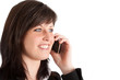 Smiling businesswoman