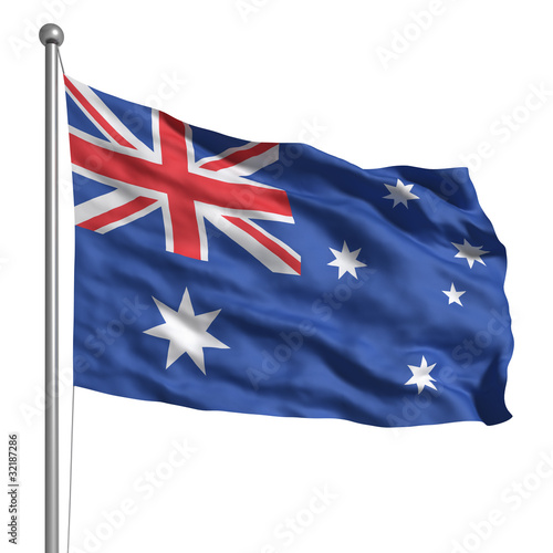 Illustration: Flag of Australia (Isolated) Flag of Australia (Isolated)