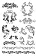 Calligraphic design, set