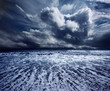 background ocean storm