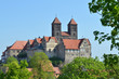 Schloss und Stiftskirche in Quedlinburg (Deutschland)