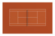 Tennis clay court