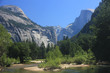 Yosemite Valley im Sommer 2010 mit Blick auf Half Dome