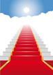 Tapis Rouge Escalier Nuage