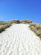 Weg durch die Dünen