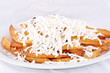 Fry potato with cheese Fry potato with cheese