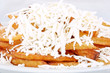 Fry potato with cheese Fry potato with cheese