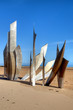 Sculpture à Omaha Beach - Saint-Laurent-Sur-Mer
