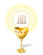 Religione Calice e Ostia-Religion Chalice Cup and Host-2-Vector