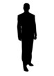 businessman silhouette