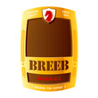 Beer label design