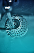 Water tap, retro style toned photo